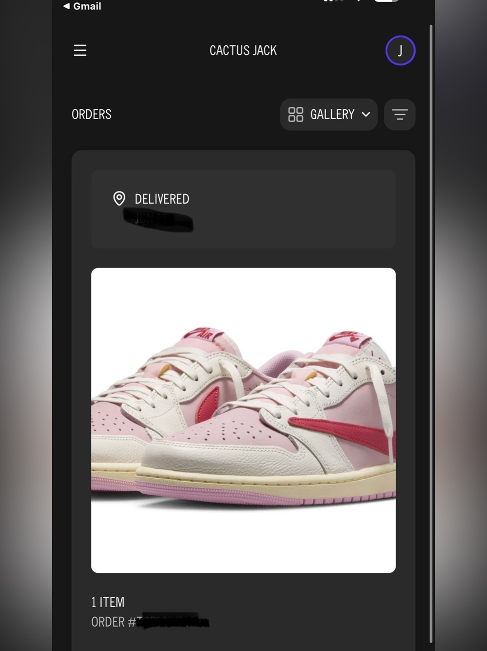 Travis Scott x Nike Jordan Low Sail/Tropic Shy-Pink DS OG - Picture 15 of 15